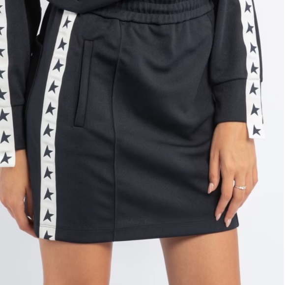 Golden Goose Dresses & Skirts - Golden Goose STAR collection elastic drawstring waist mini skirt sz 28-29